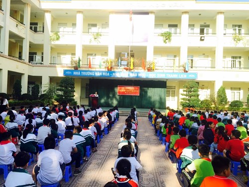 Trường TH TT Trâu Quỳ hưởng ứng |Ngày Pháp luật nước CHXHCN Việt Nam  năm 2020